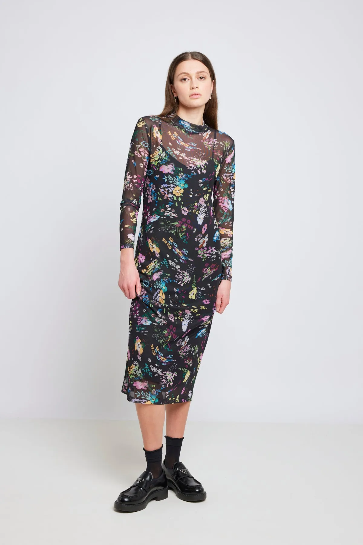 Play the field mesh dress sold by Twenty-Seven Names