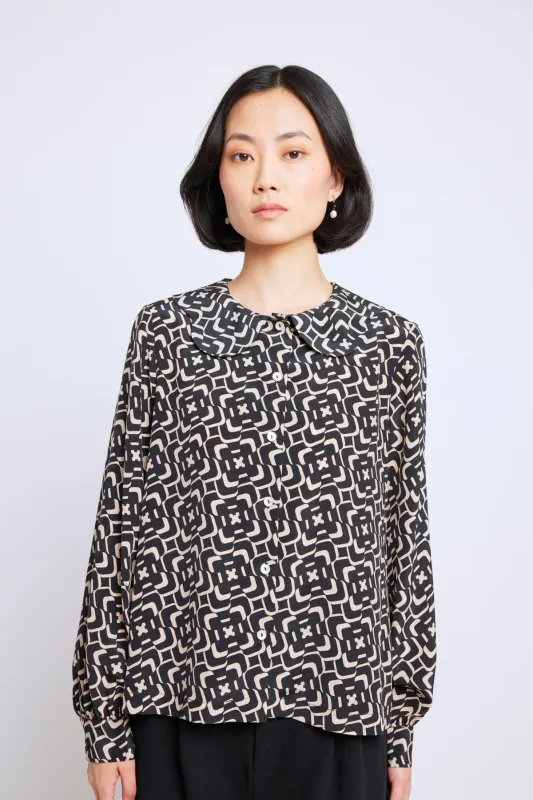 Bleachers blouse sold by Twenty-Seven Names