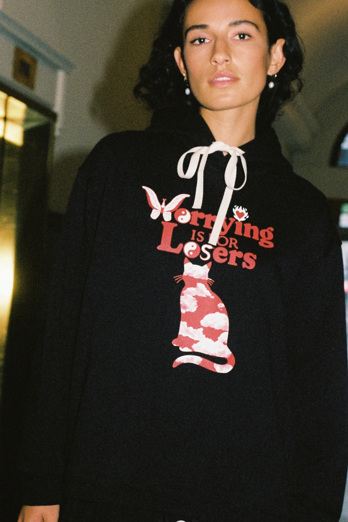 Anjali the strange hoodie sold by Twenty-Seven Names product image thumbnail 2