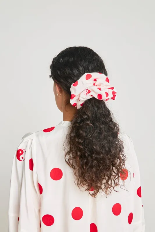 Oversized scrunchie - Red sold by Twenty-Seven Names