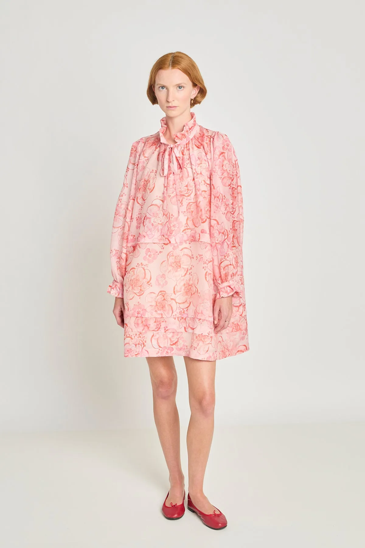 Character study dress - Red sold by Twenty-Seven Names