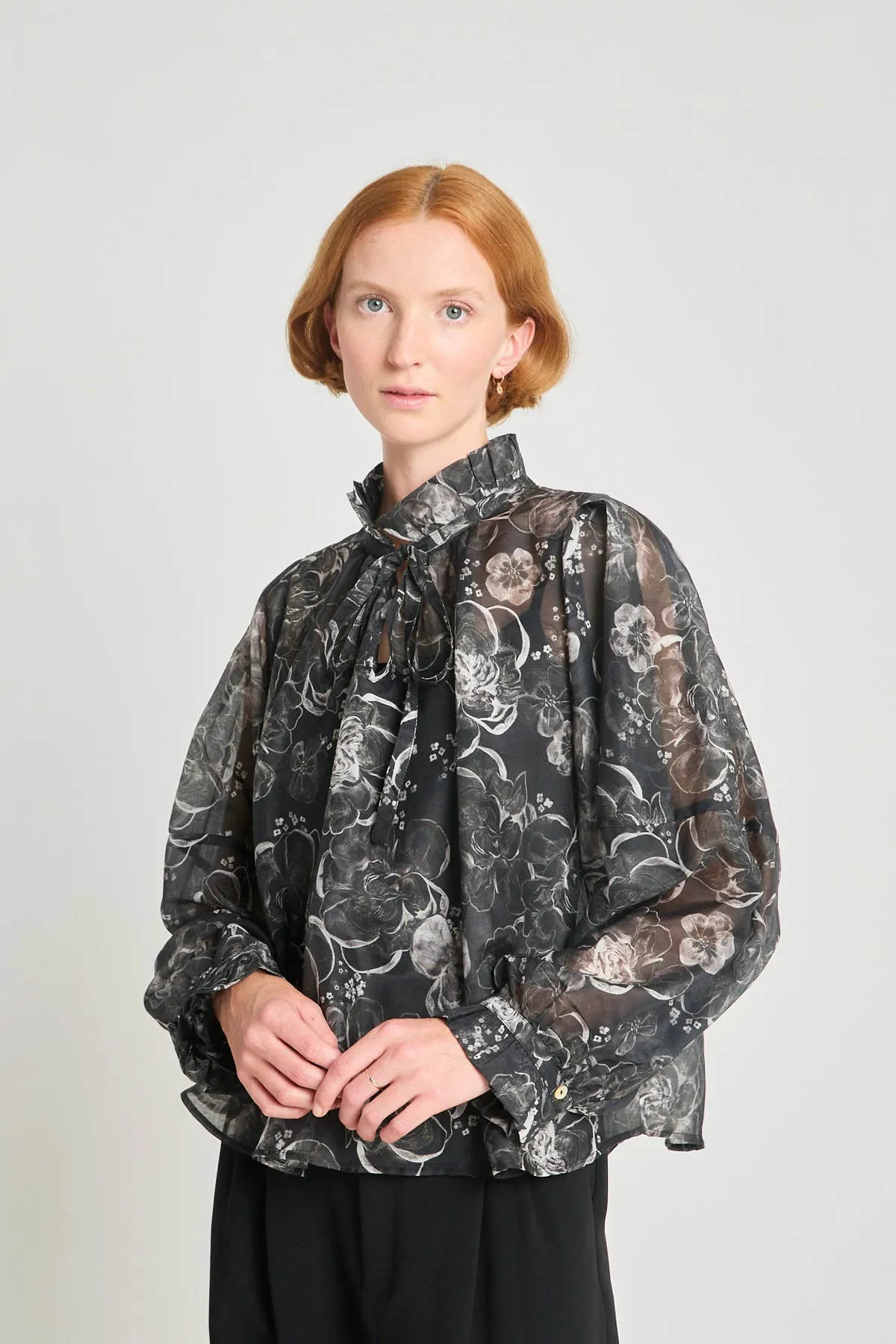 Just like heaven blouse - Black sold by Twenty-Seven Names