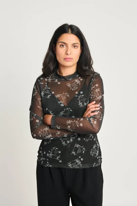 Enmeshment top sold by Twenty-Seven Names