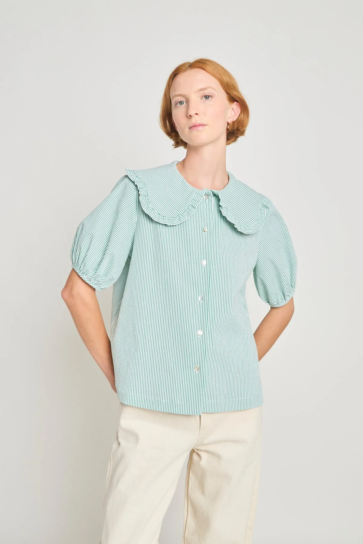 The uncanny blouse sold by Twenty-Seven Names product image thumbnail 2