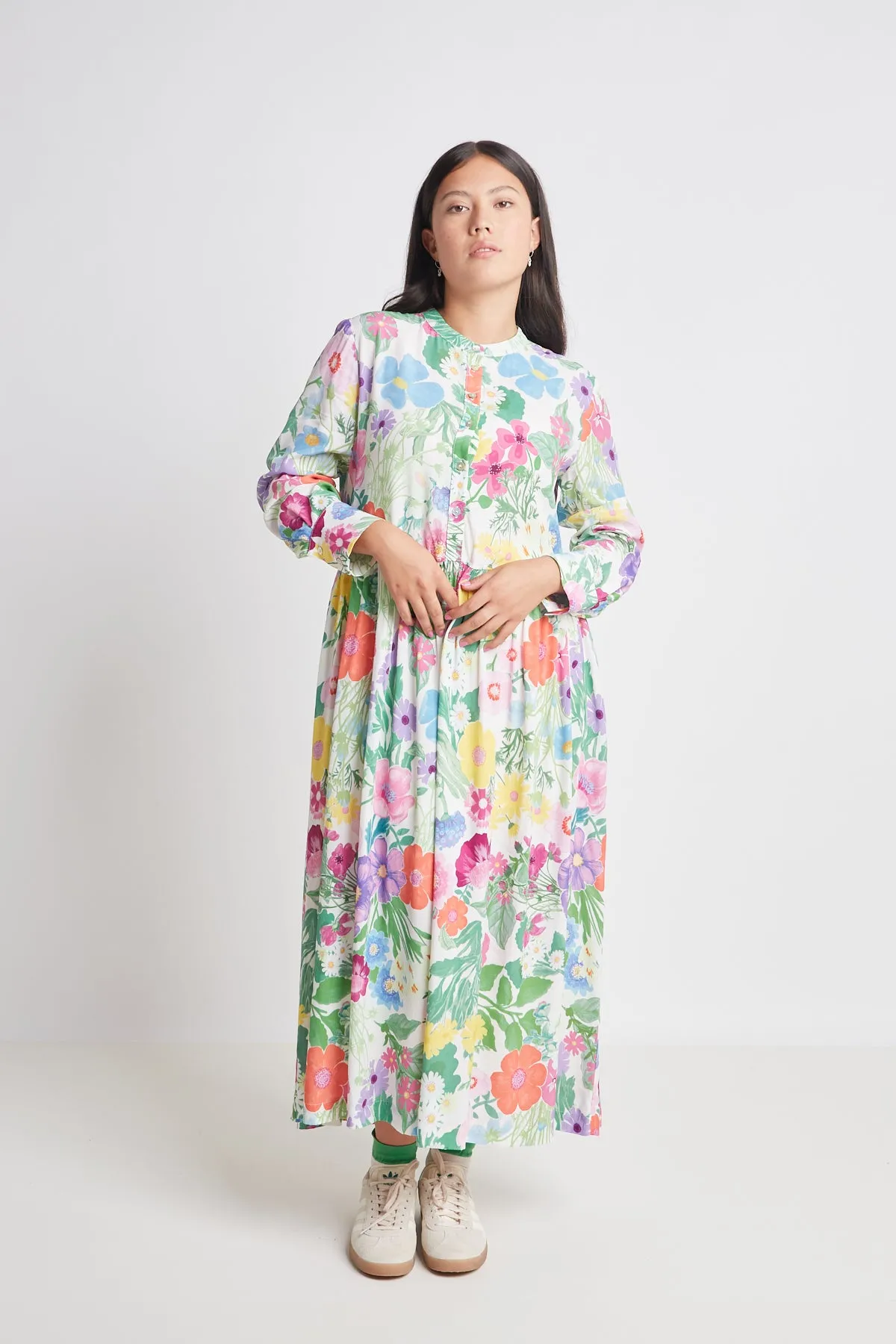 Zenith dress - Cream sold by Twenty-Seven Names