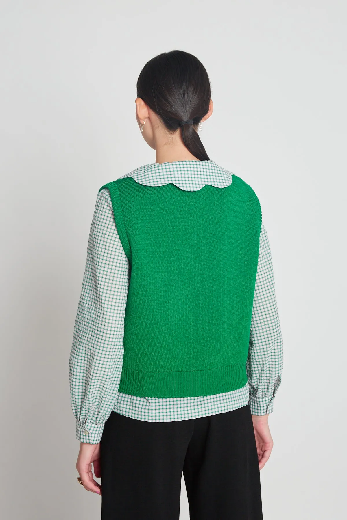 The Oracle vest - Grass sold by Twenty-Seven Names product image thumbnail 4