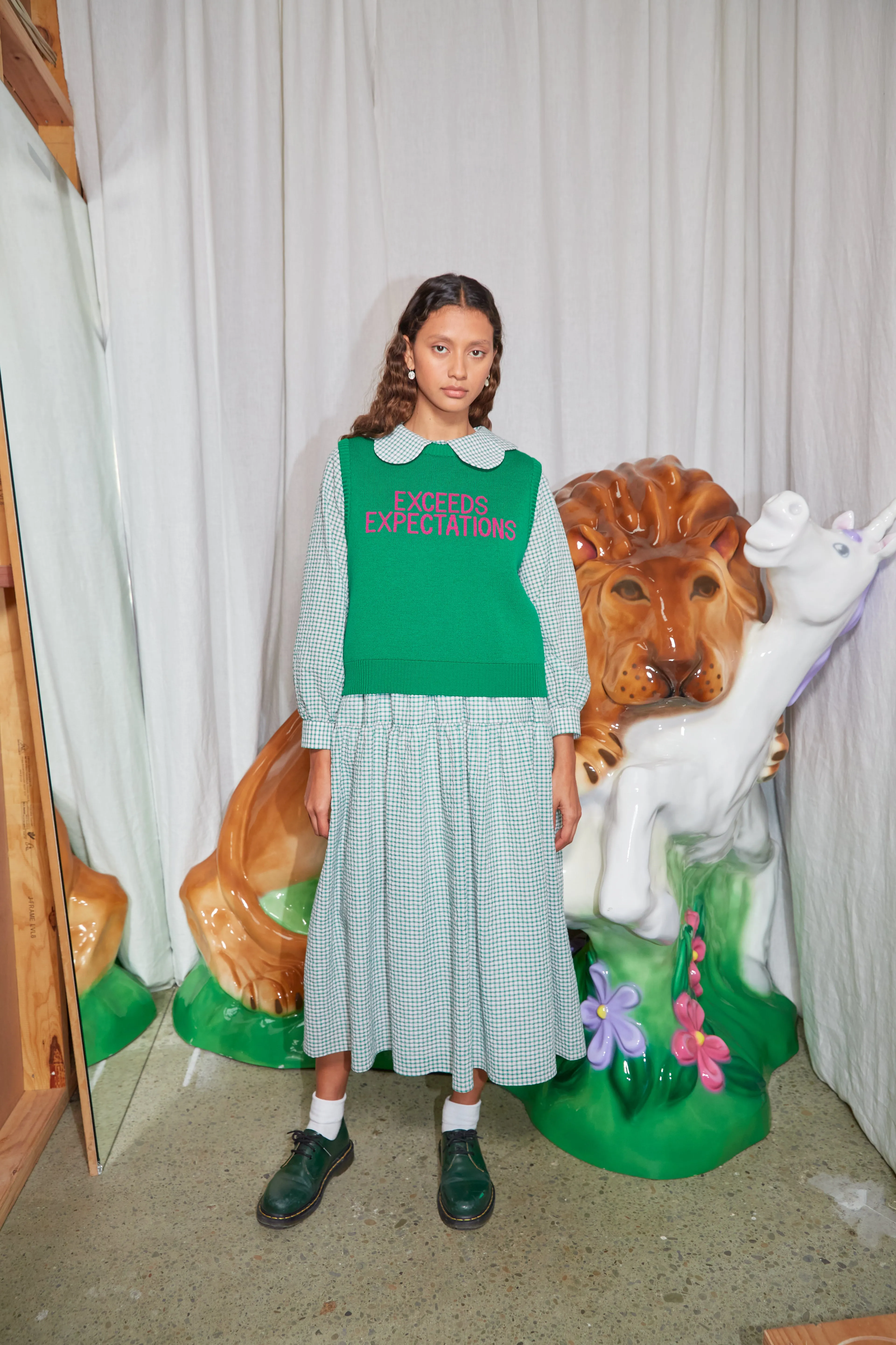 The Oracle vest - Grass sold by Twenty-Seven Names product image thumbnail 2