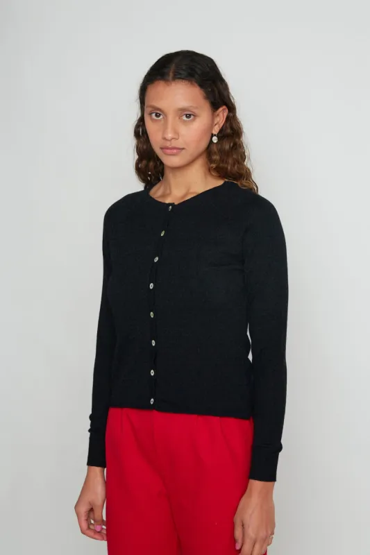 Daybreak cardigan - Black sold by Twenty-Seven Names