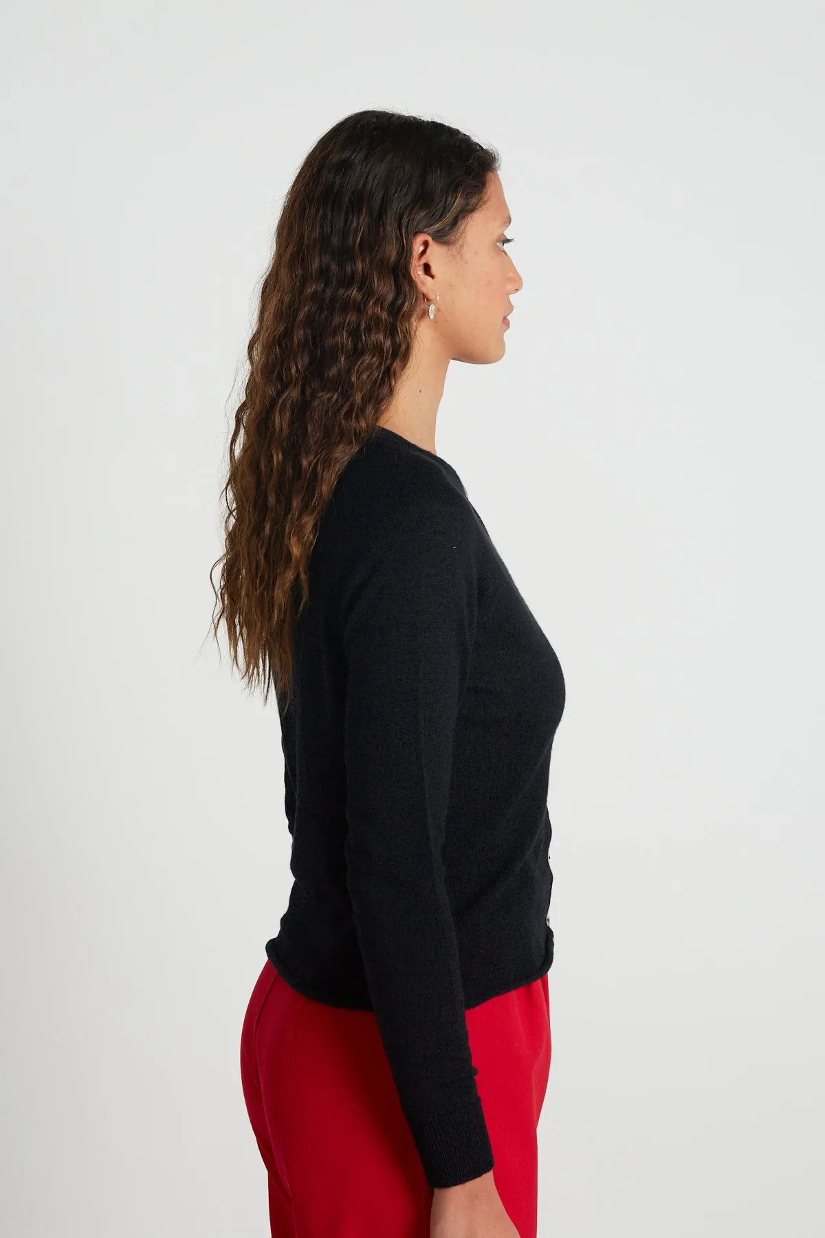 Daybreak cardigan - Black sold by Twenty-Seven Names product image thumbnail 3