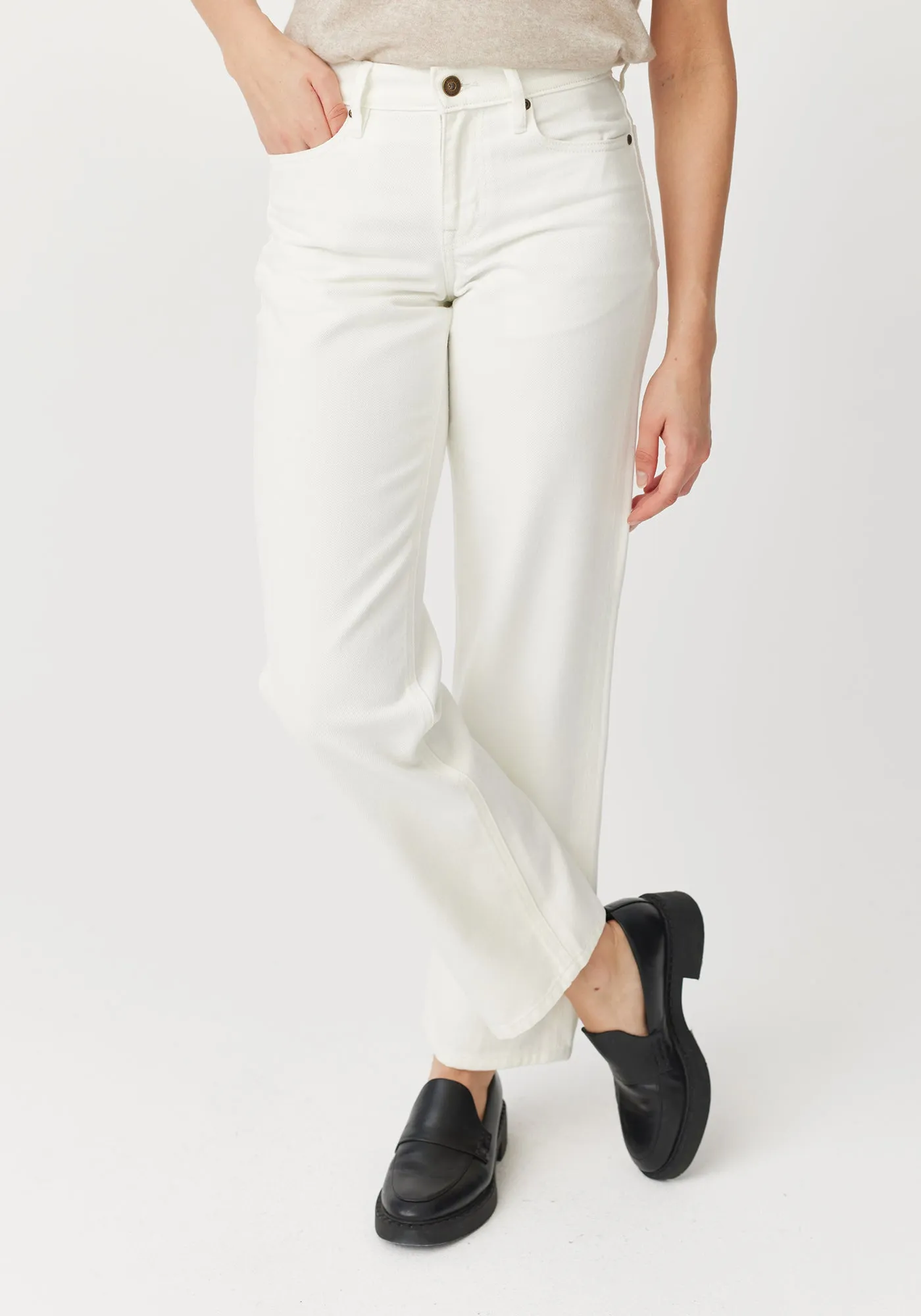 Elise Mid Straight Jean sold by Untouched World