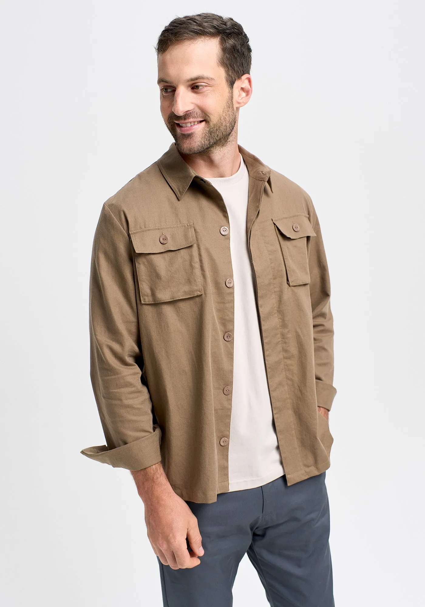 Irving Overshirt sold by Untouched World product image thumbnail 2