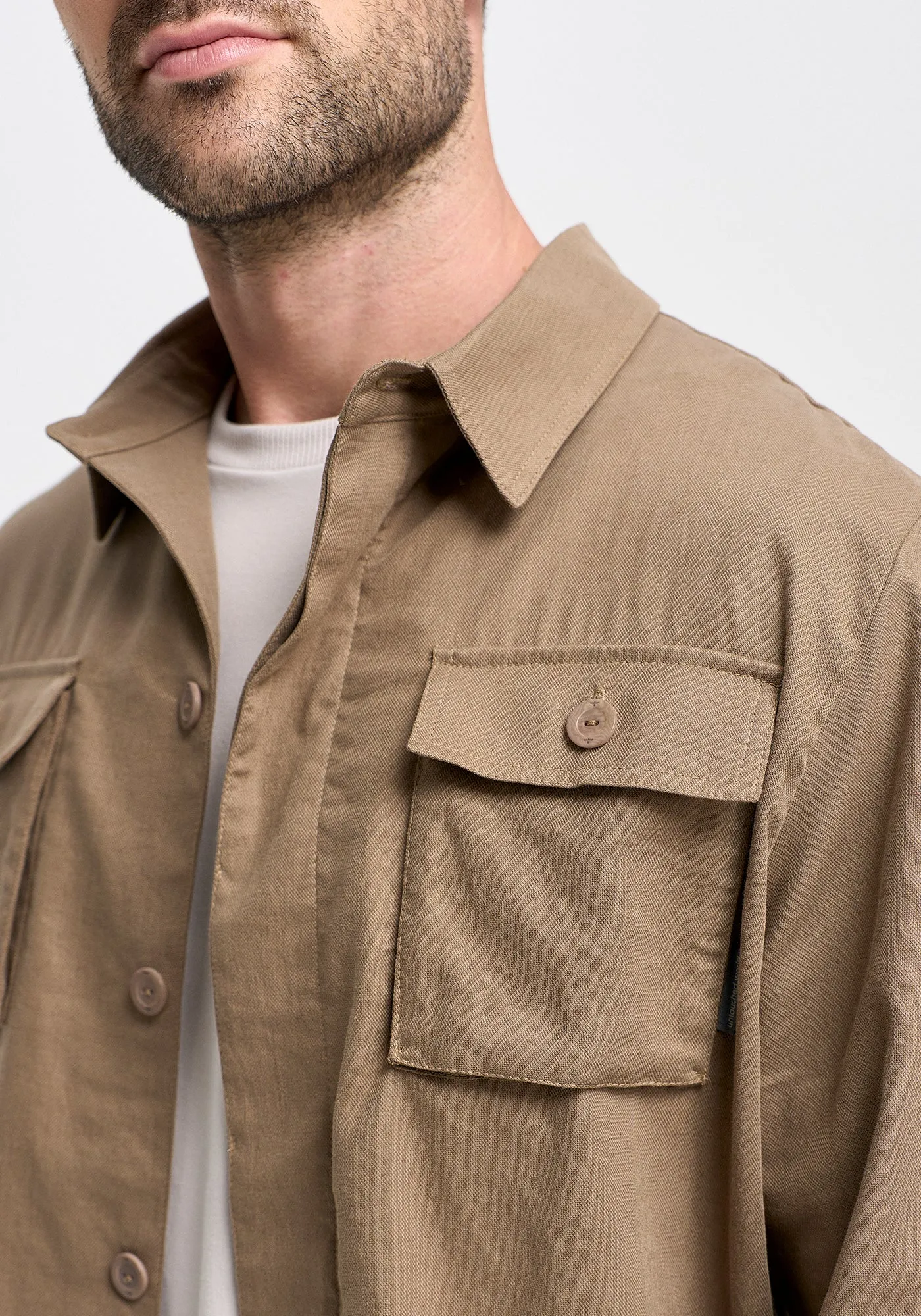 Irving Overshirt sold by Untouched World product image thumbnail 4