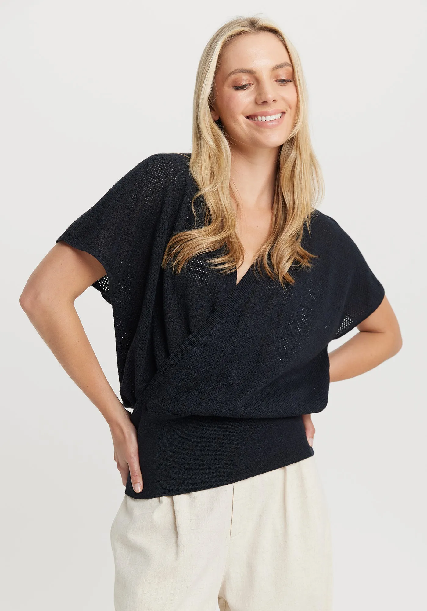 Naia Wrap Top sold by Untouched World product image thumbnail 5