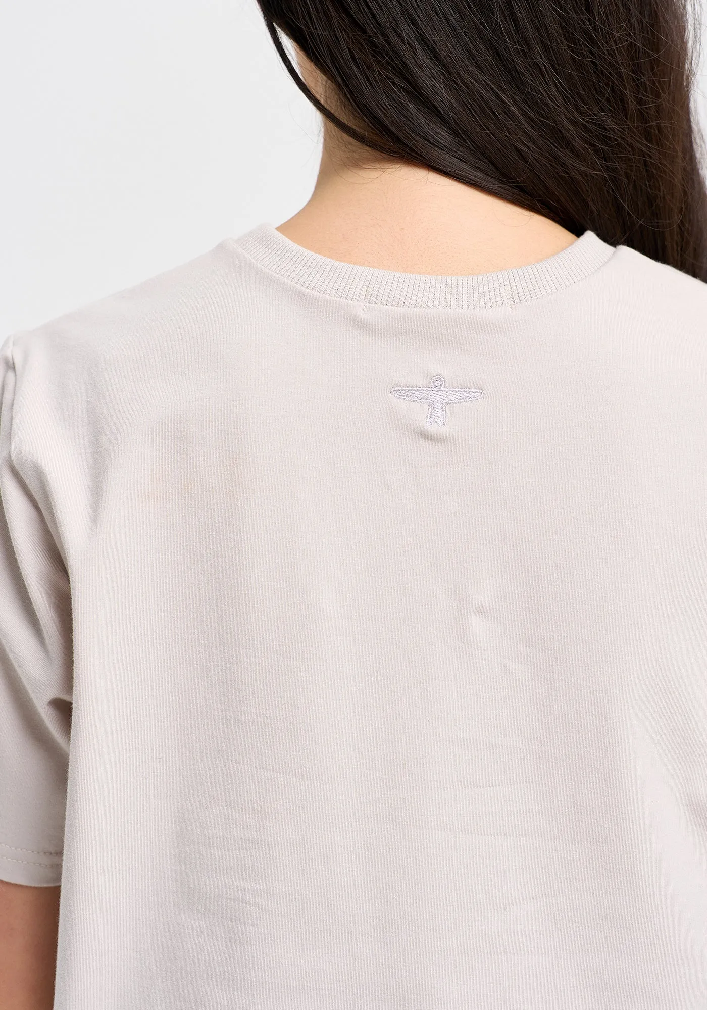 Relaxed Organic Cotton Tee sold by Untouched World product image thumbnail 3