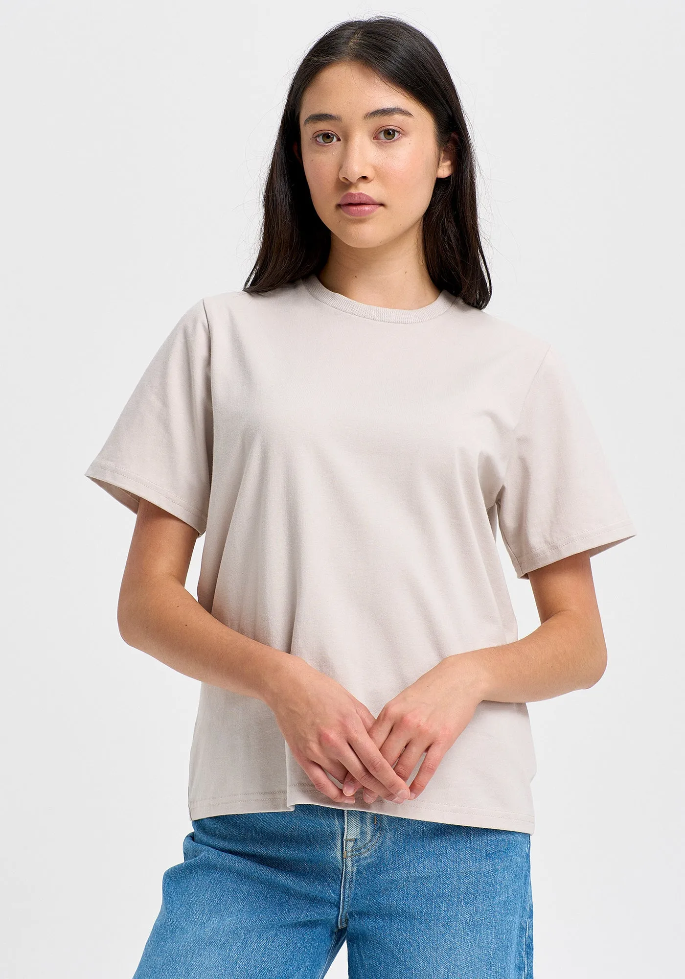 Relaxed Organic Cotton Tee sold by Untouched World product image thumbnail 4