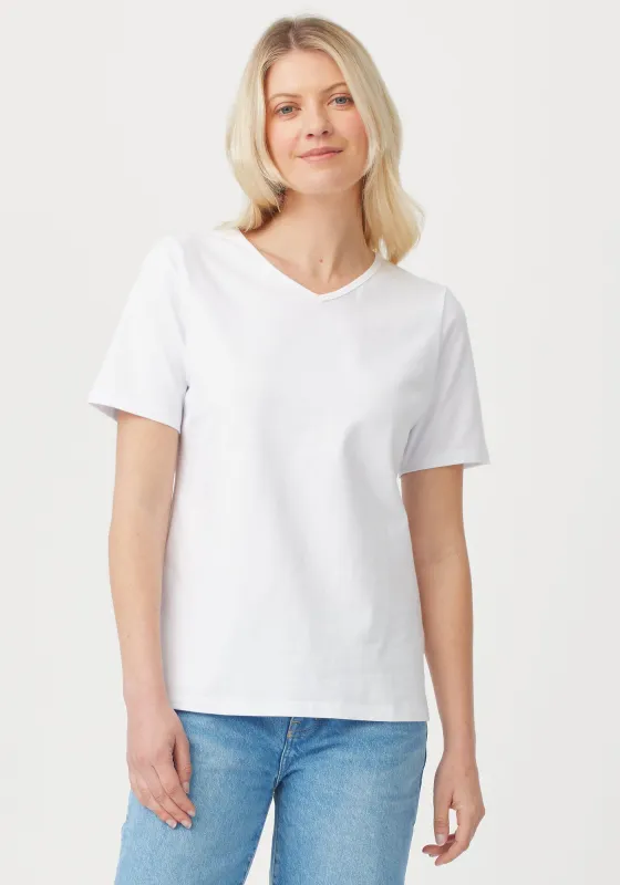 Organic Cotton Vee Tee sold by Untouched World