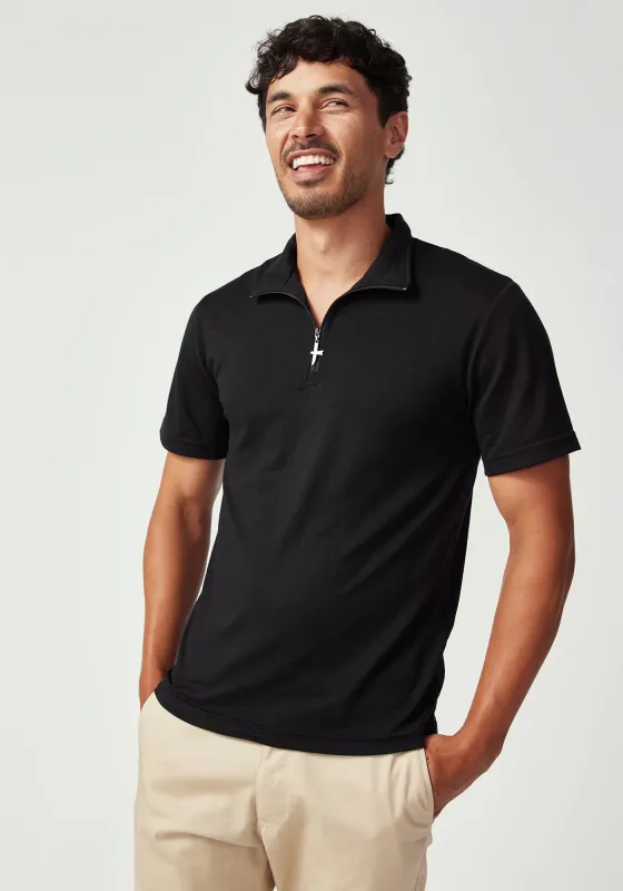 Zip Tee sold by Untouched World