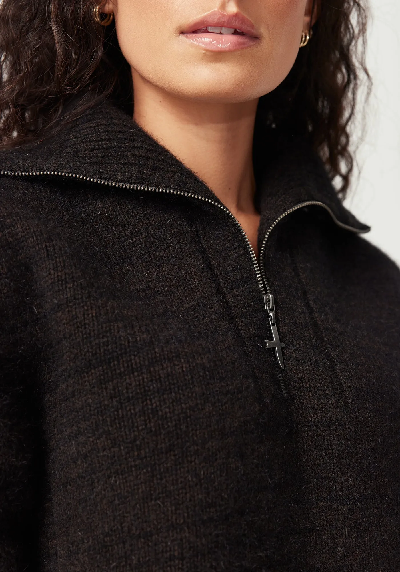 Chunky Half Zip sold by Untouched World product image thumbnail 3