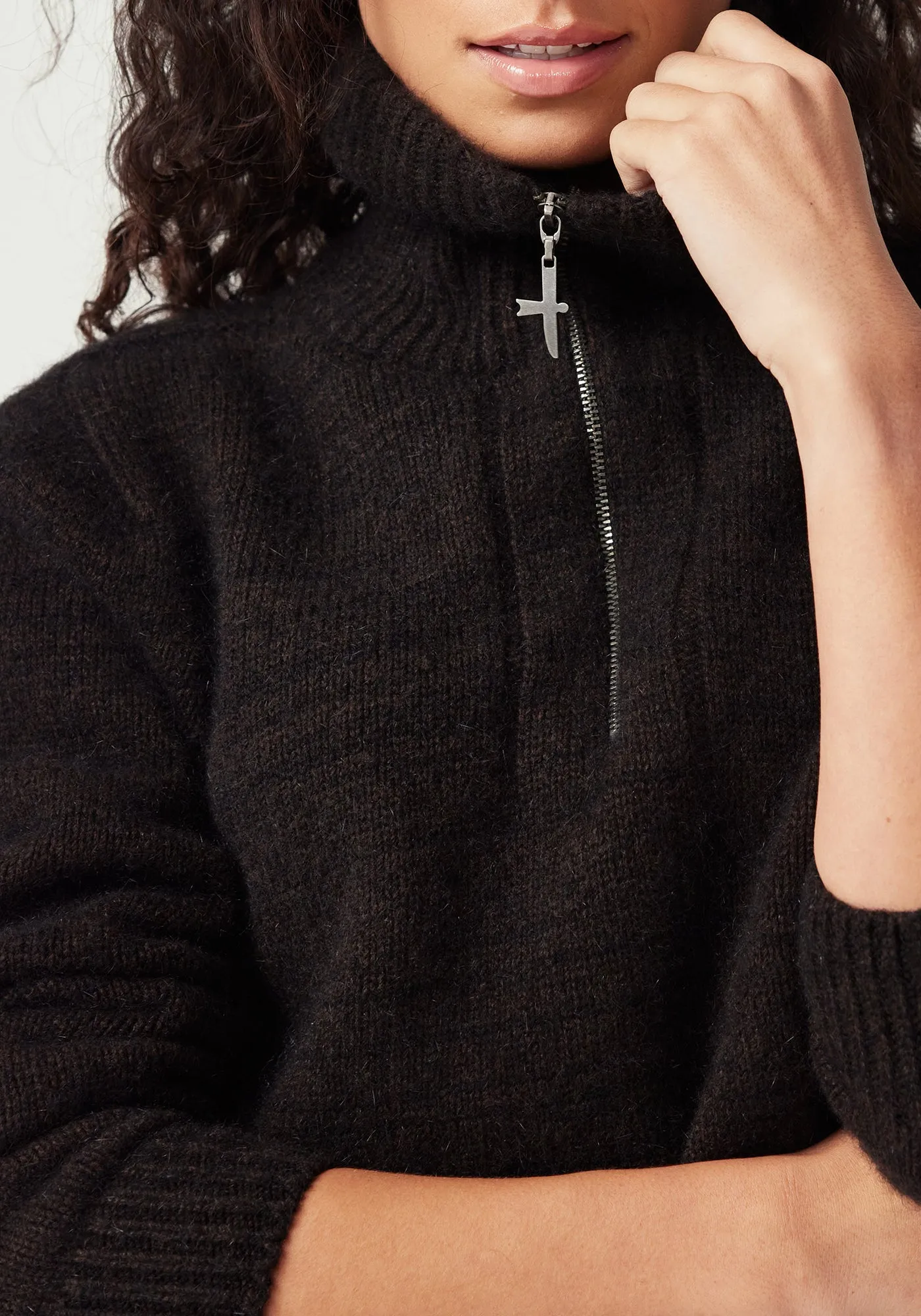 Chunky Half Zip sold by Untouched World product image thumbnail 5