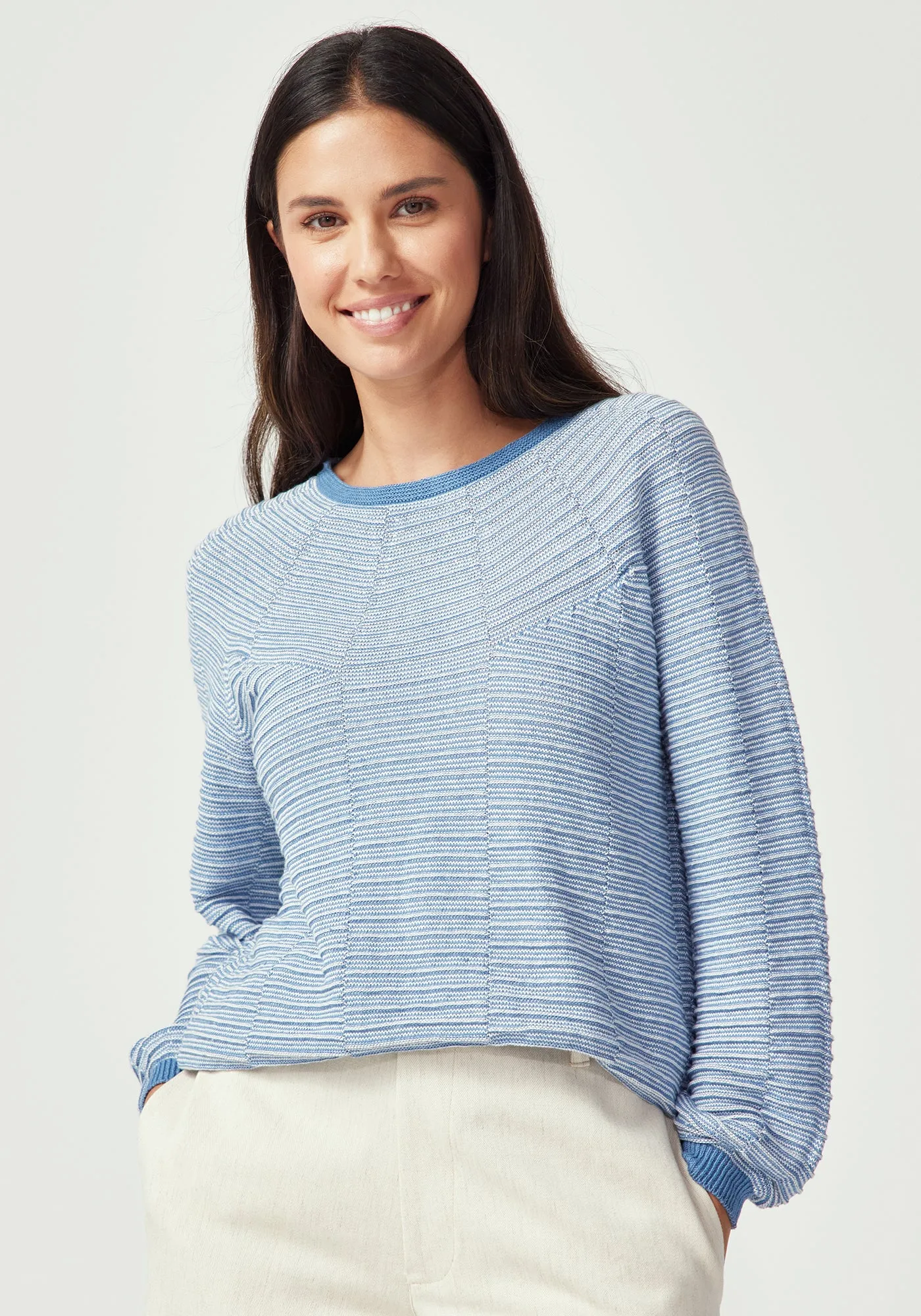 Saki Stripe Sweater sold by Untouched World product image thumbnail 5