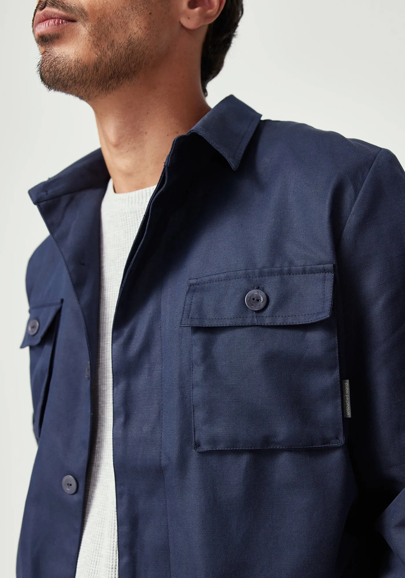 Irving Overshirt sold by Untouched World product image thumbnail 3