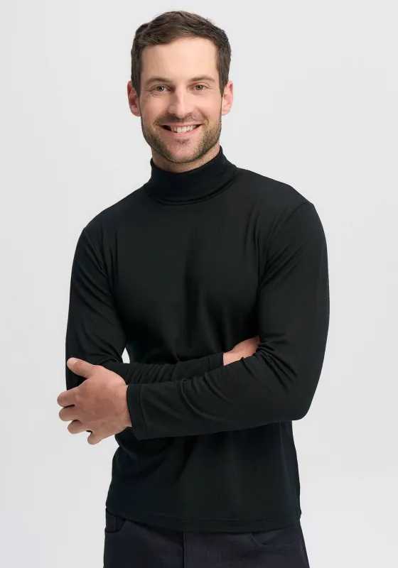Roll Neck - Black made by Untouched World