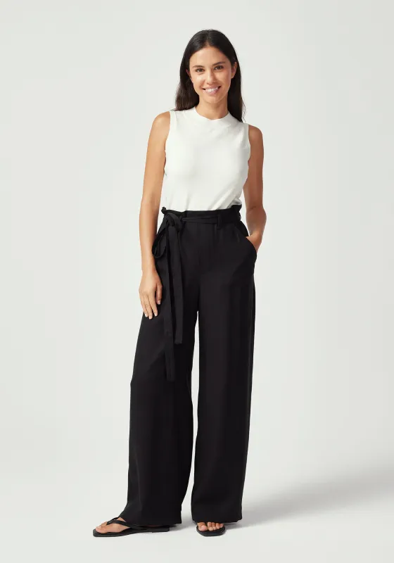 Alma Pant - Black made by Untouched World