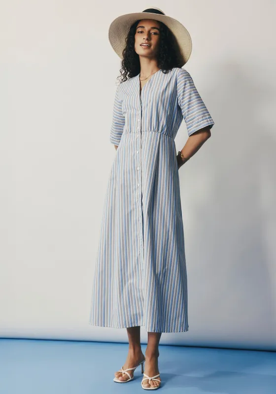 Margot Dress - Valley Stripe made by Untouched World