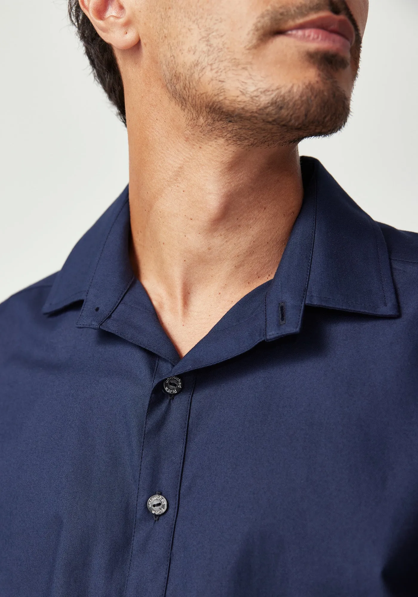 Otis Relaxed Shirt - Ink Blue sold by Untouched World product image thumbnail 2