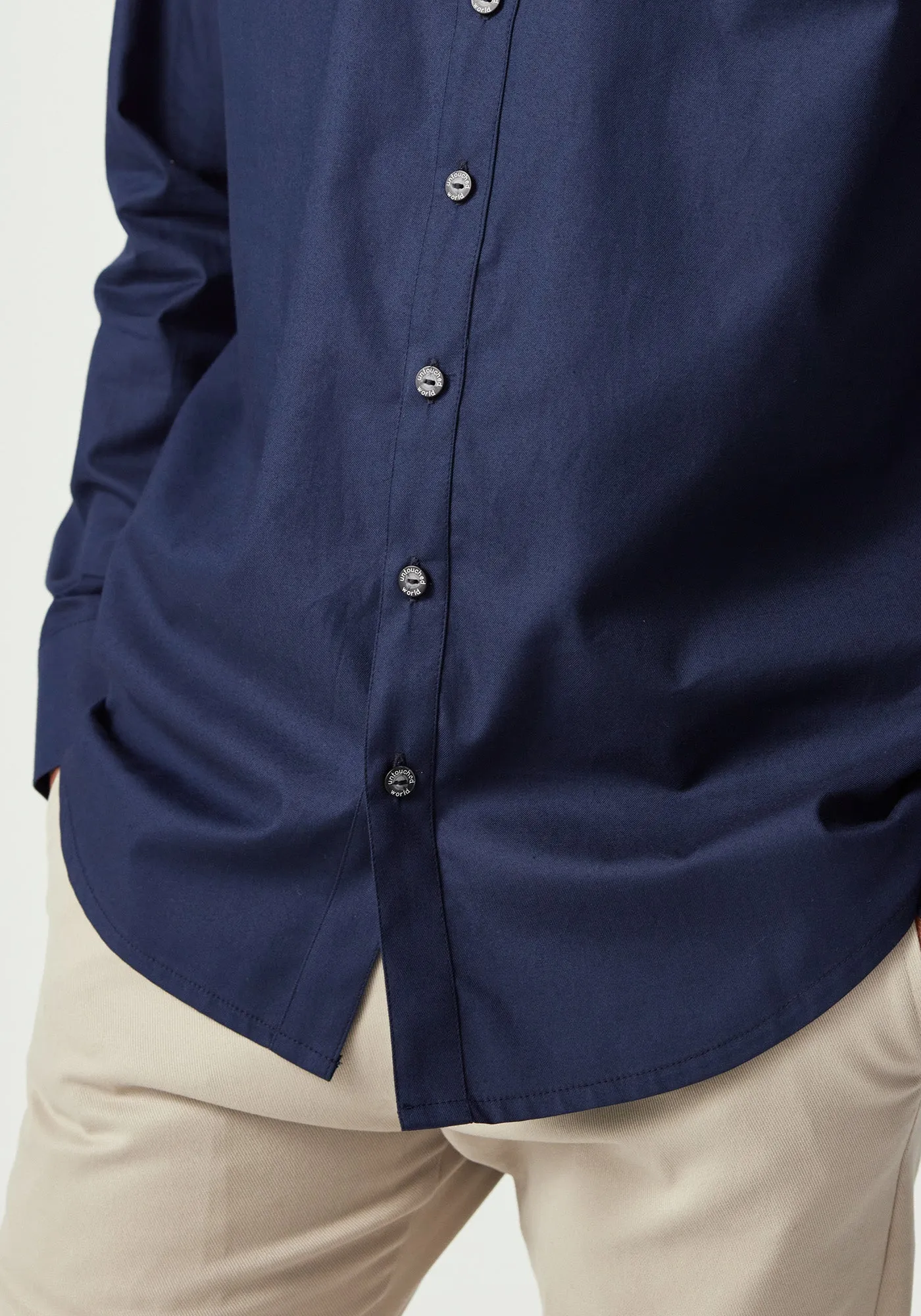 Otis Relaxed Shirt - Ink Blue sold by Untouched World product image thumbnail 3