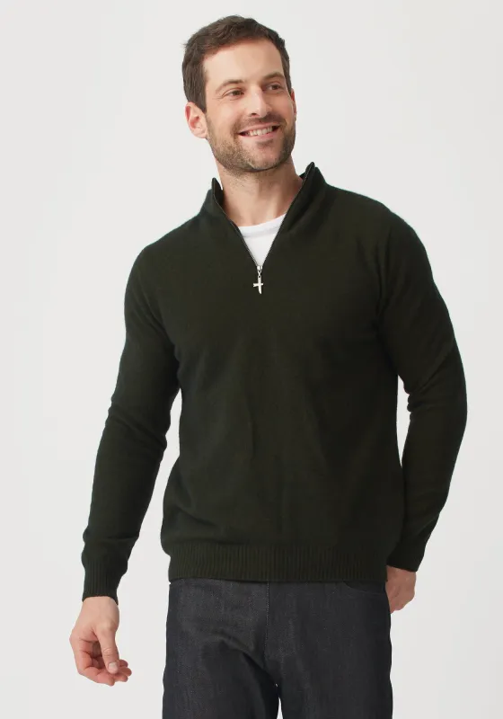 Cassum Half Zip Sweater - Turtle made by Untouched World