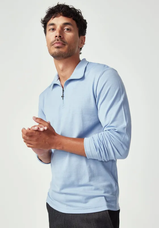 Pua Zip Shirt - Cloudless sold by Untouched World