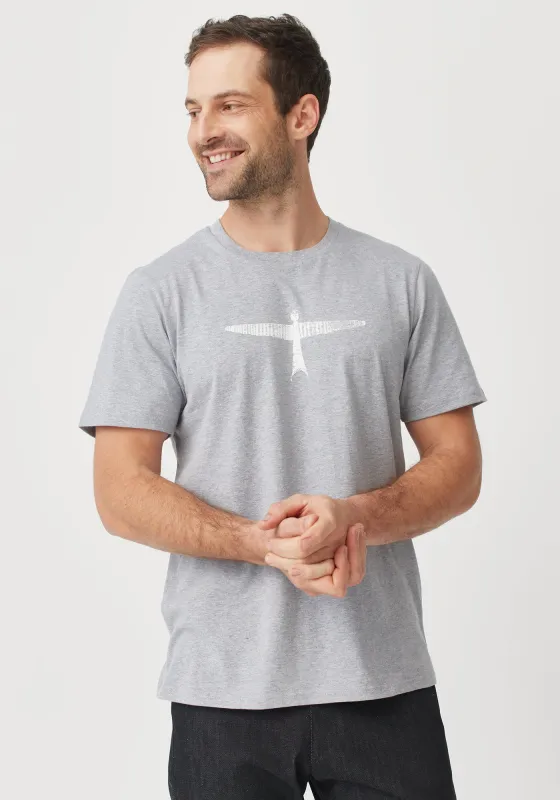 Mens Project U Tee - Grey/White sold by Untouched World