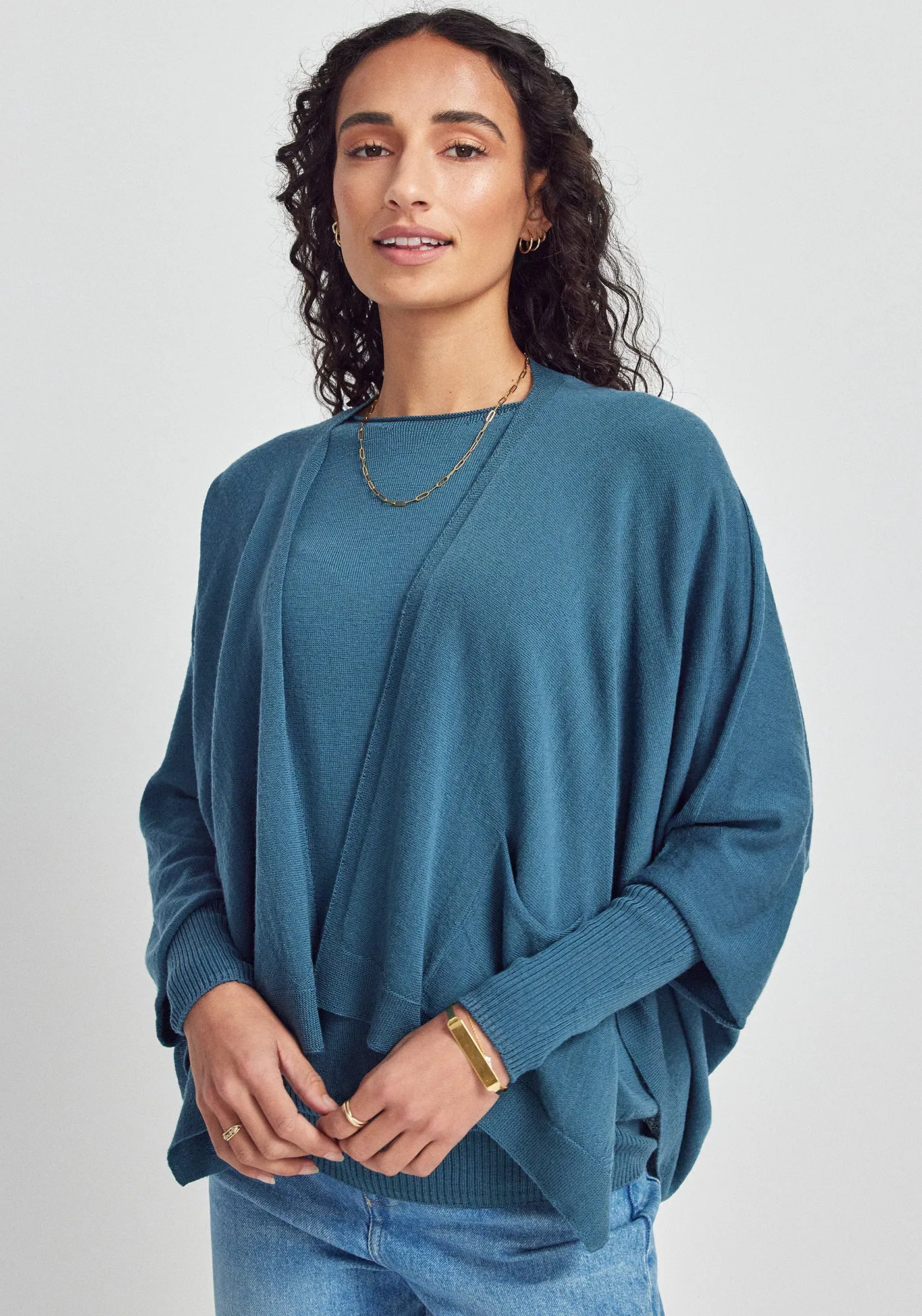 Queen Bee Jacket - Ocean Mist sold by Untouched World product image thumbnail 4