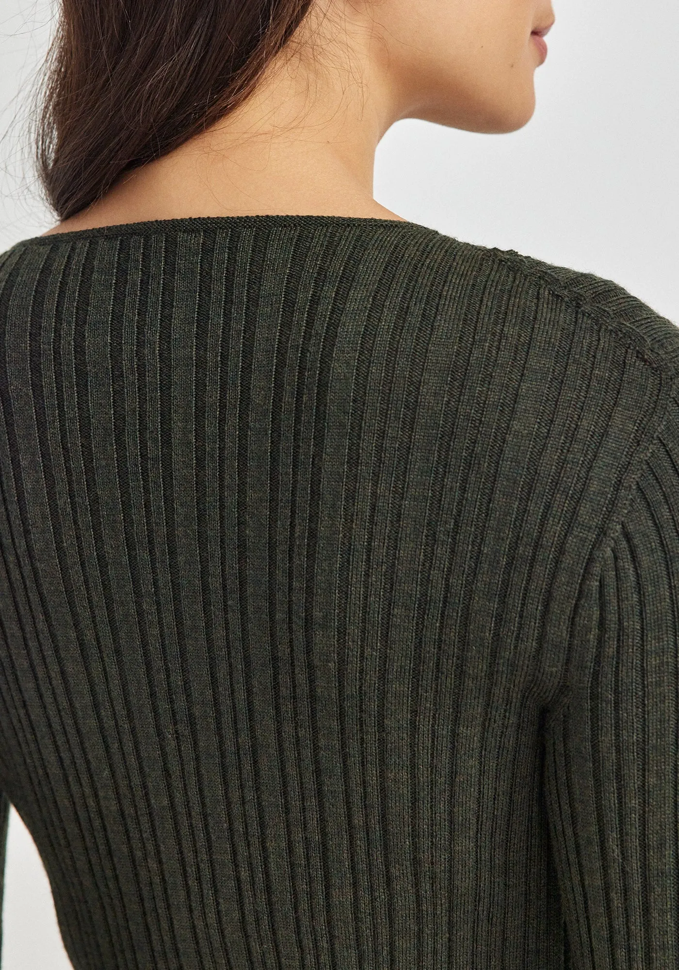 Ella Rib Top - Forest sold by Untouched World product image thumbnail 3