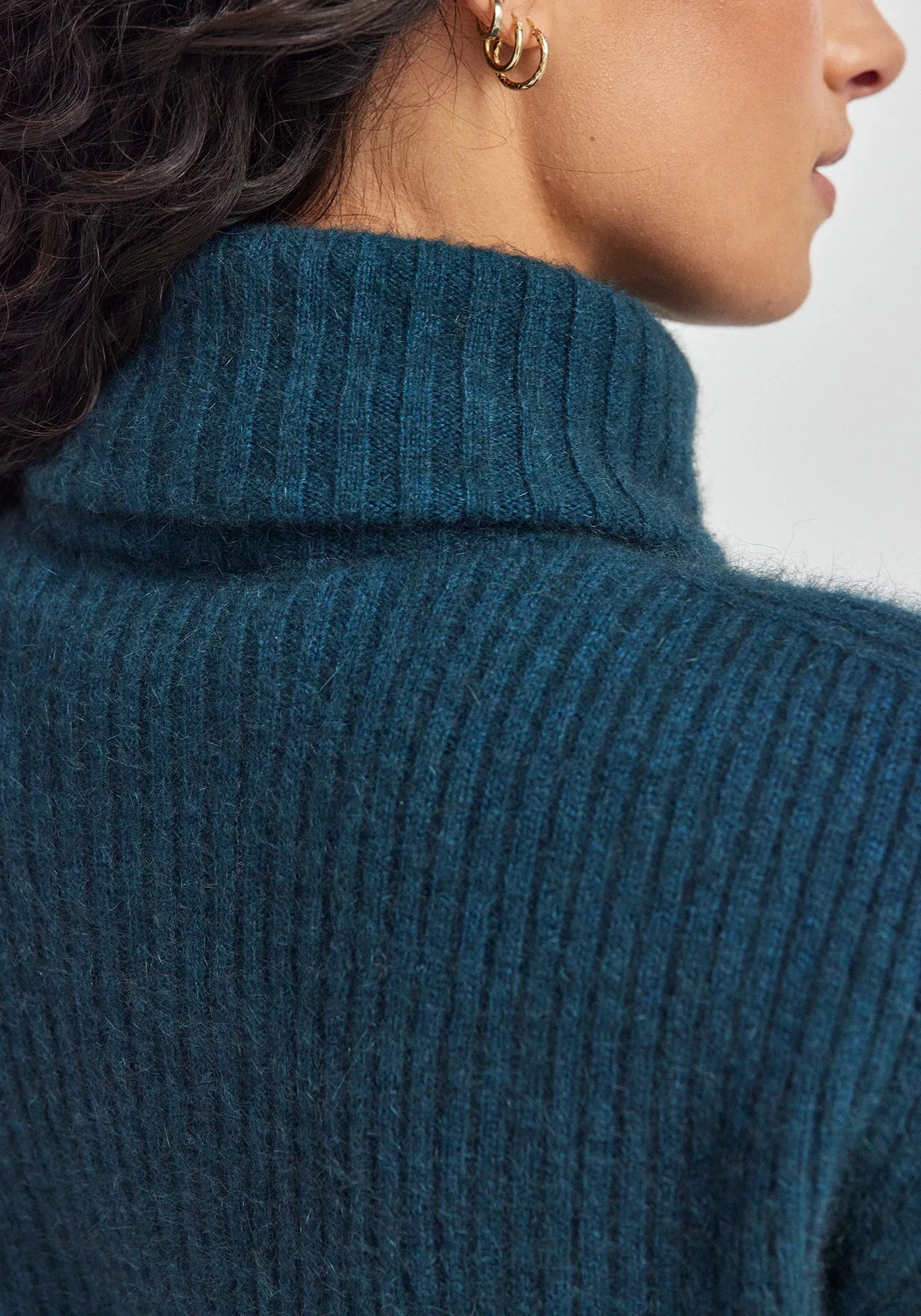 Kay Zip Vest - Deep Teal sold by Untouched World product image thumbnail 4