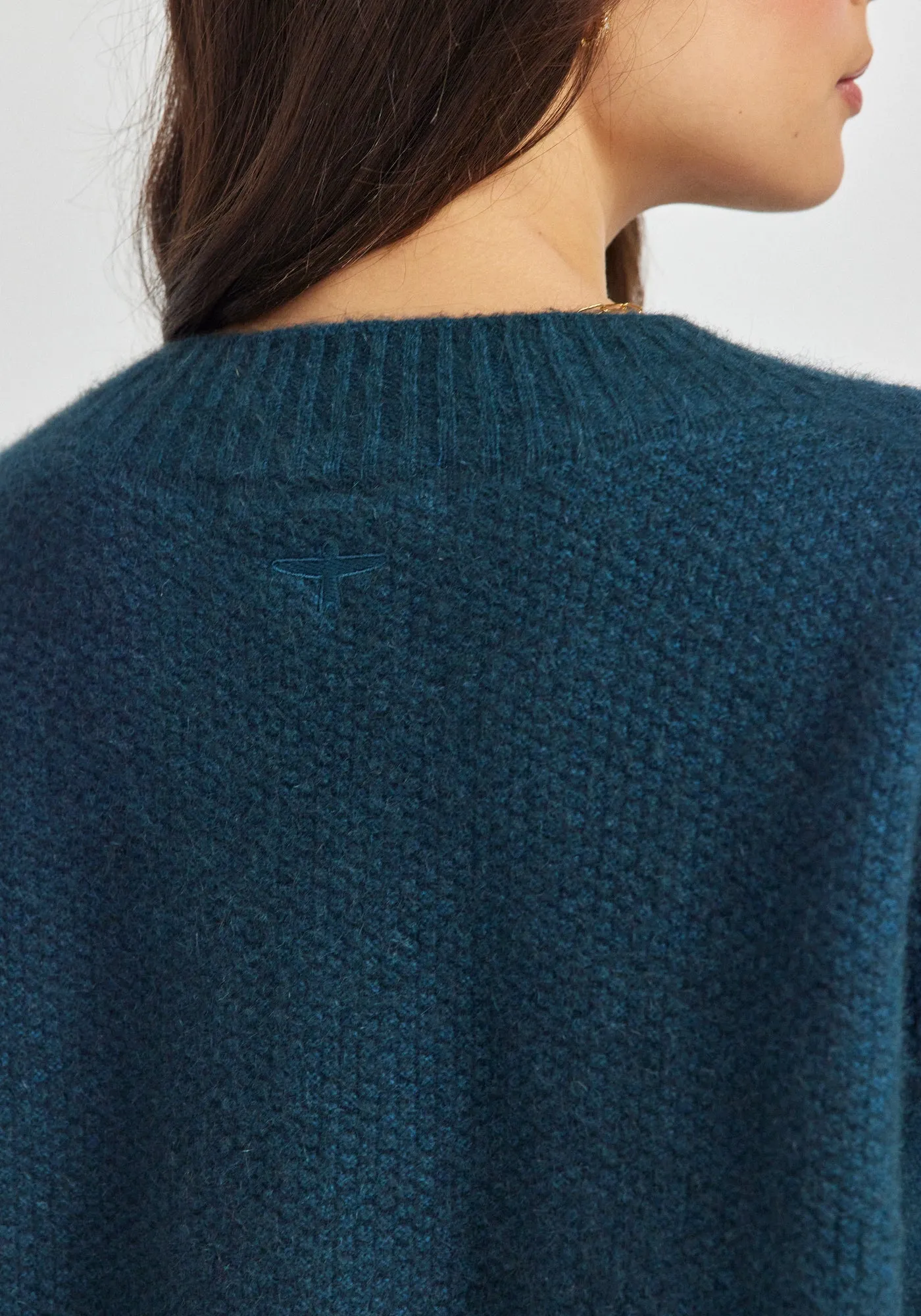 Sofia Sweater - Deep Teal sold by Untouched World product image thumbnail 3