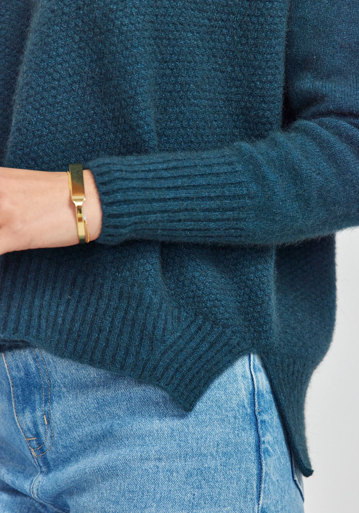 Sofia Sweater - Deep Teal sold by Untouched World product image thumbnail 4