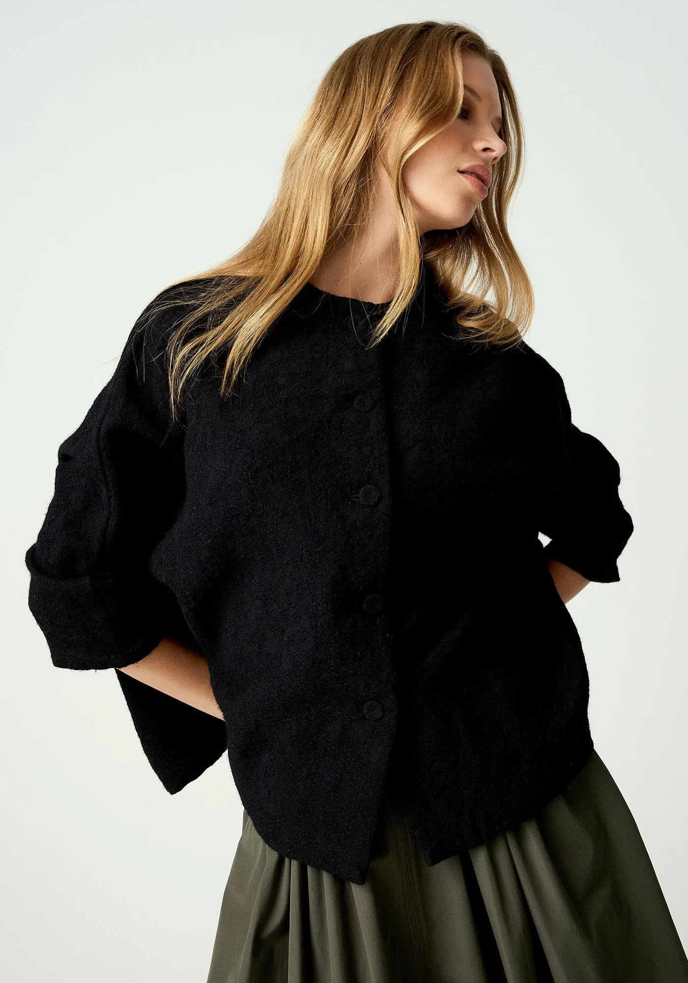 Elodie Jacket - Nero sold by Untouched World