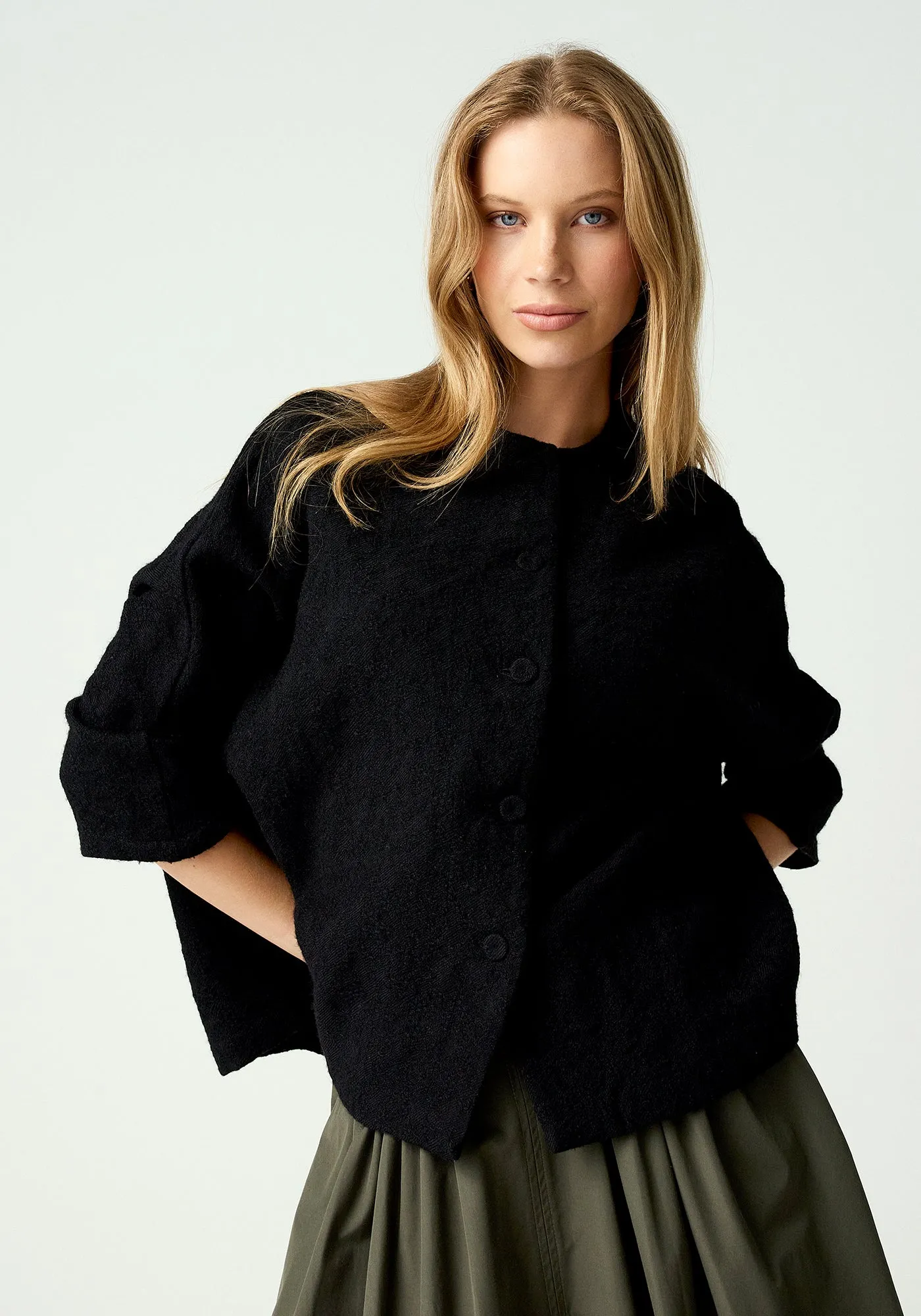 Elodie Jacket - Nero sold by Untouched World product image thumbnail 2