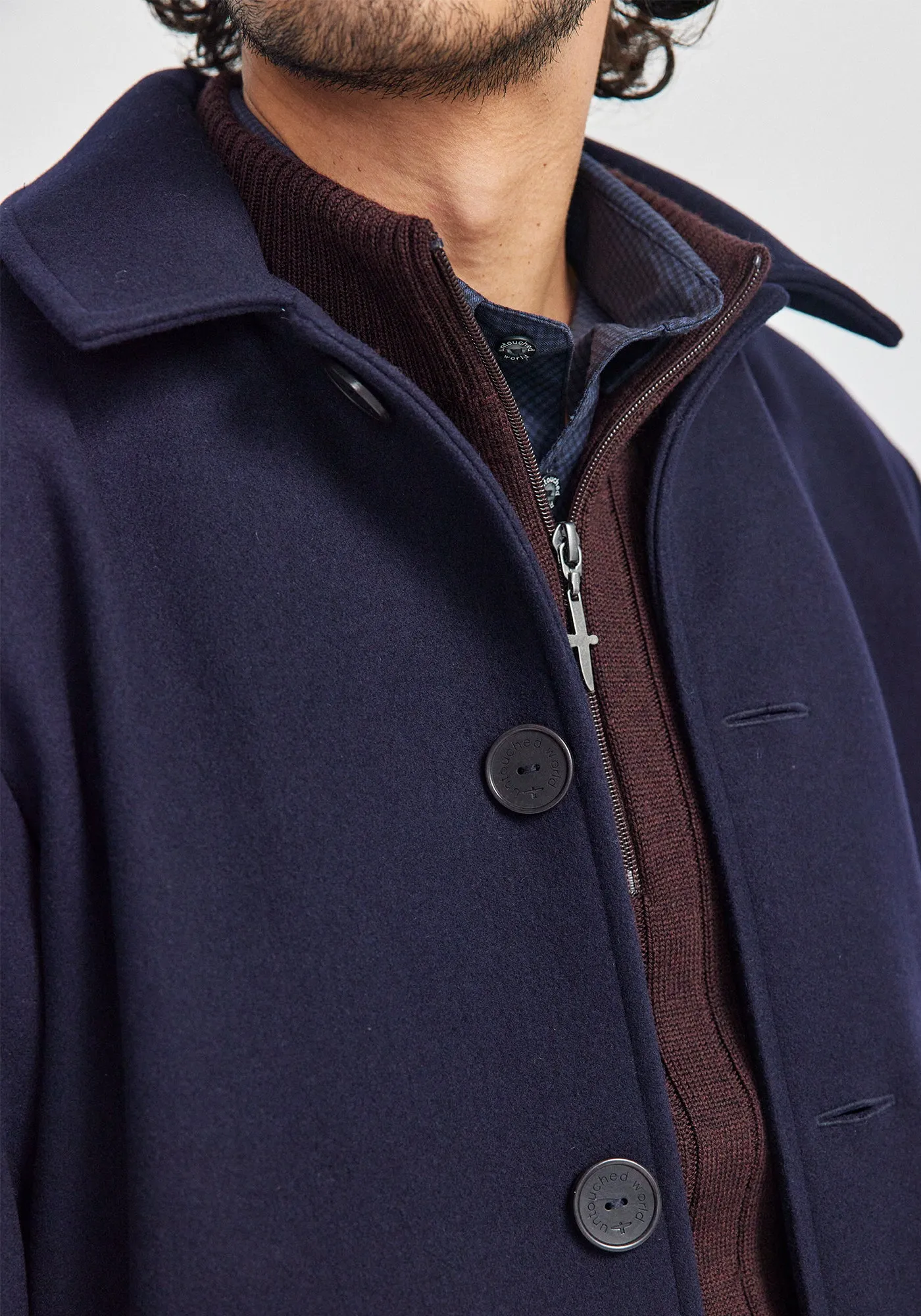 Zayn Coat - Stormy Sky sold by Untouched World product image thumbnail 3
