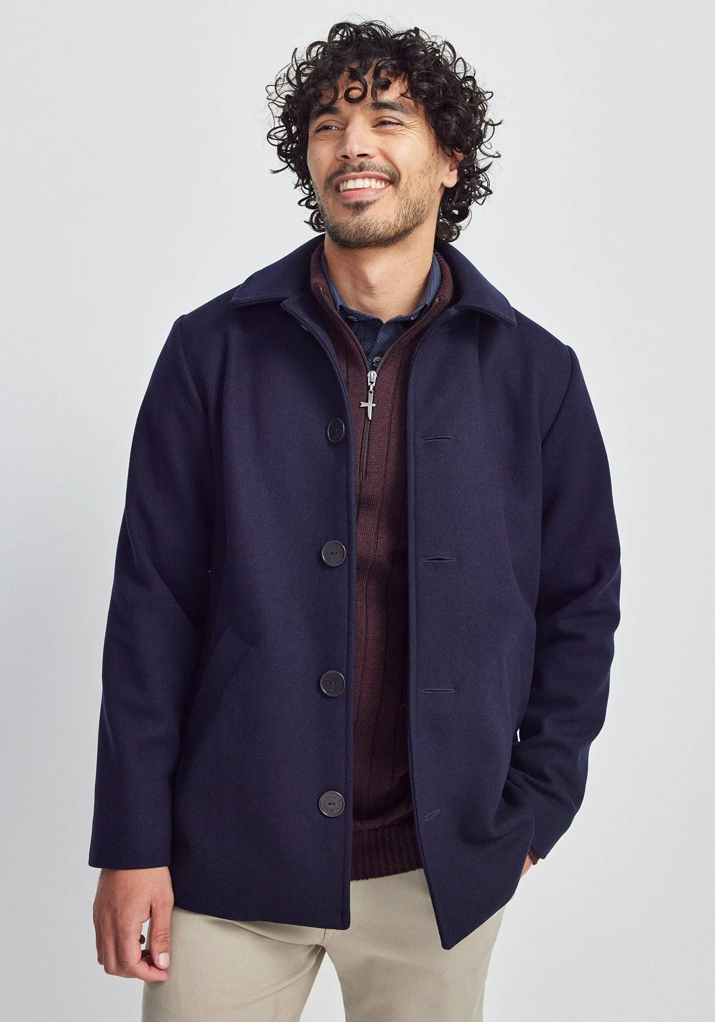 Zayn Coat - Stormy Sky sold by Untouched World product image thumbnail 2