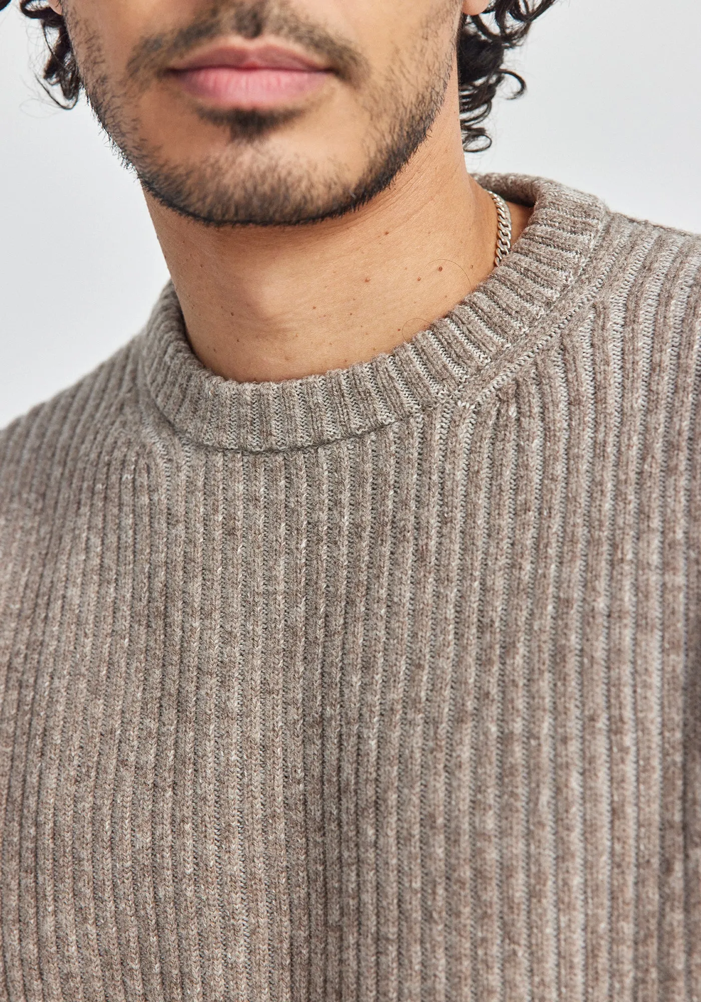 Carson Sweater - Totara/Ecru sold by Untouched World product image thumbnail 3