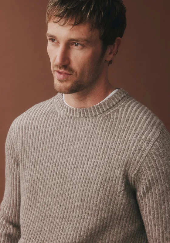 Carson Sweater - Totara/Ecru made by Untouched World
