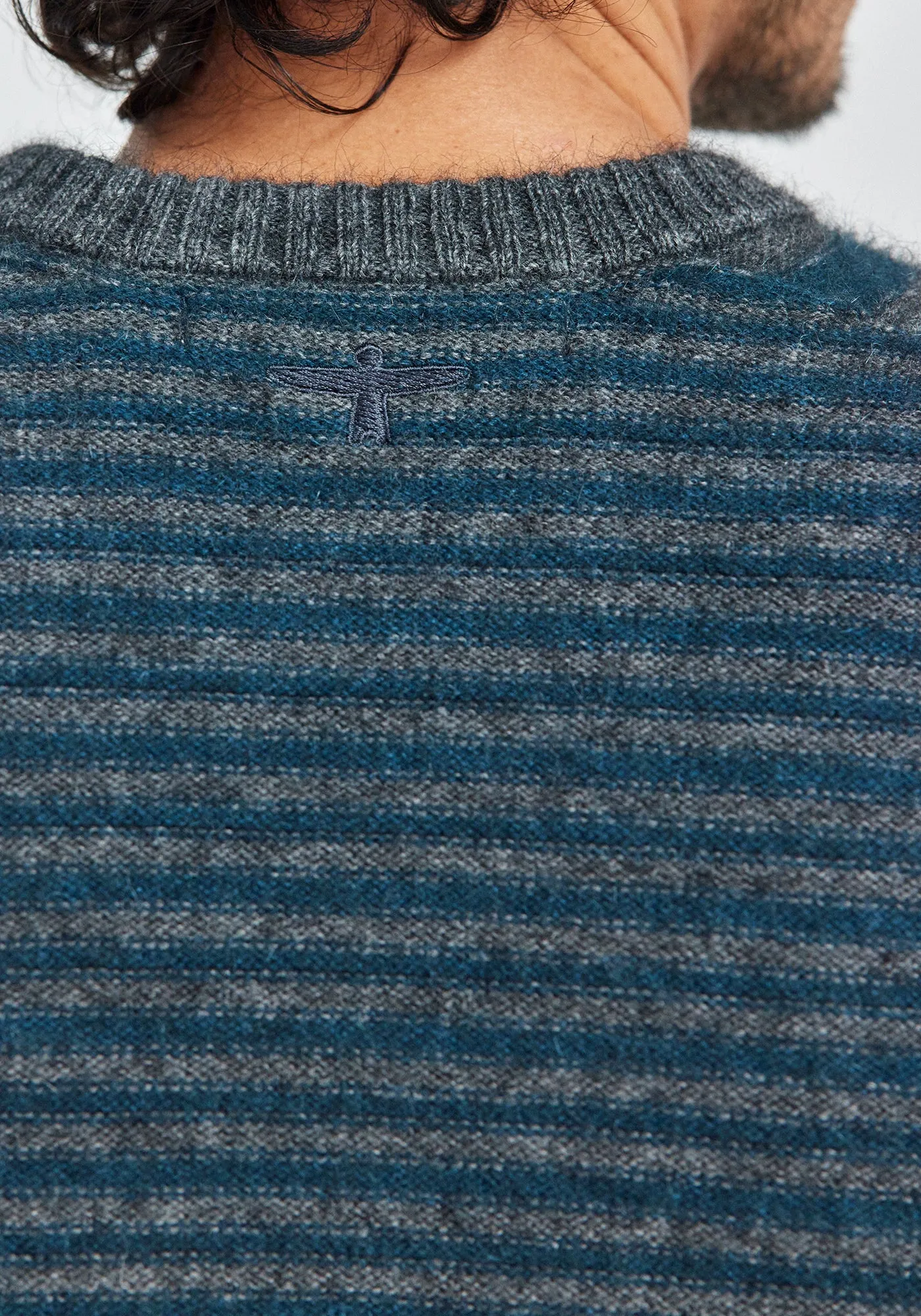 Ranger Sweater - Deep Teal/Slate sold by Untouched World product image thumbnail 5