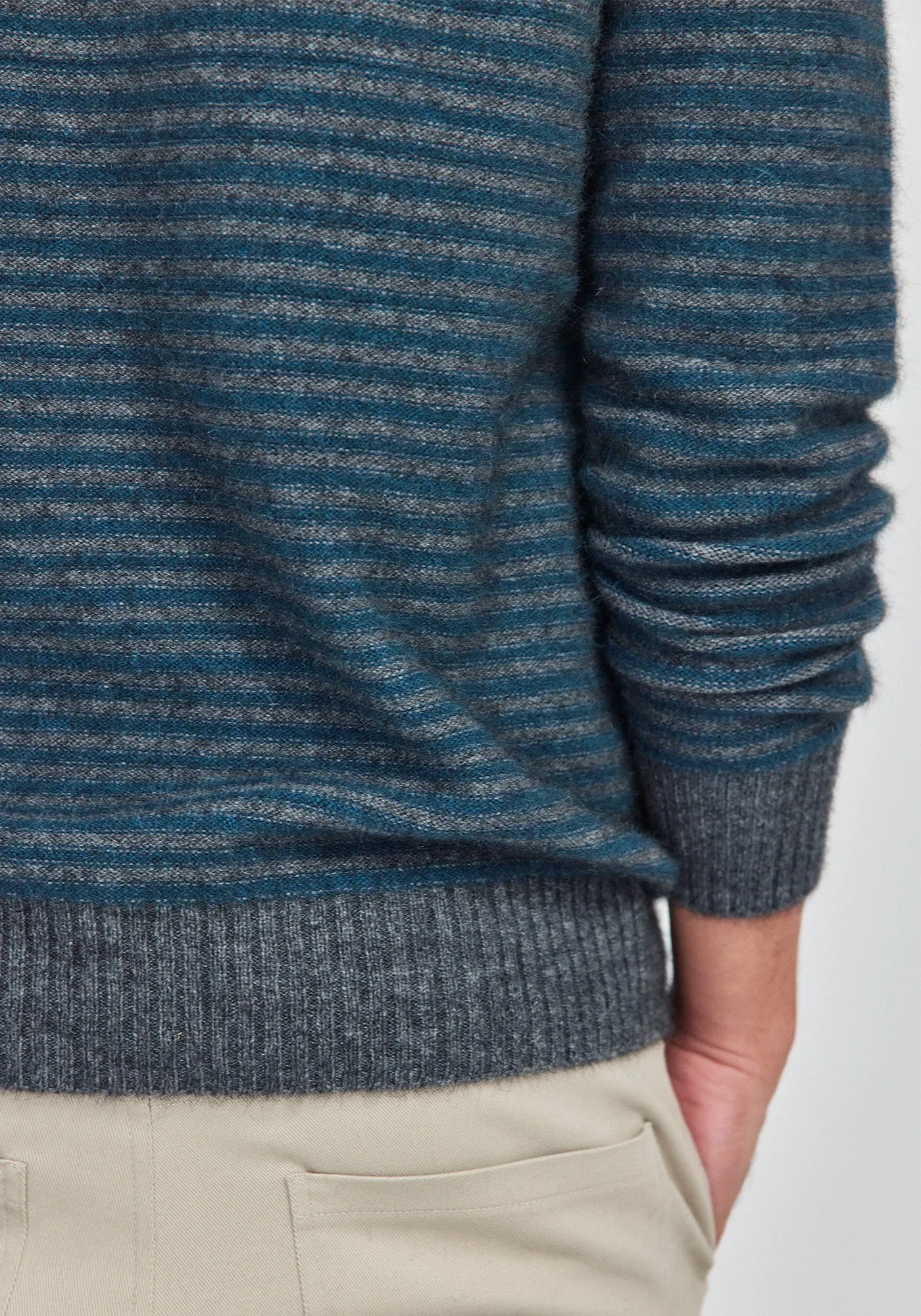 Ranger Sweater - Deep Teal/Slate sold by Untouched World product image thumbnail 4