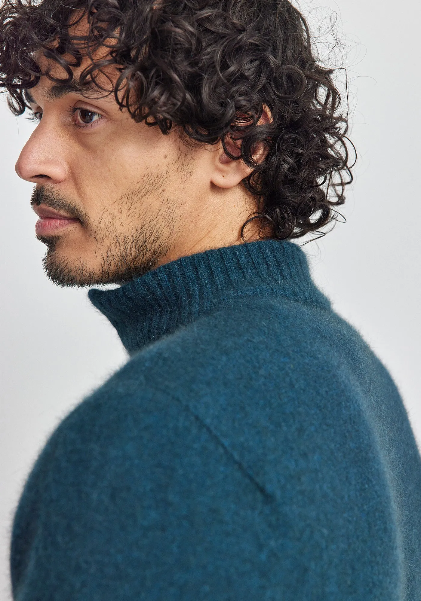 Estuary Half Zip - Deep Teal/Slate sold by Untouched World product image thumbnail 5