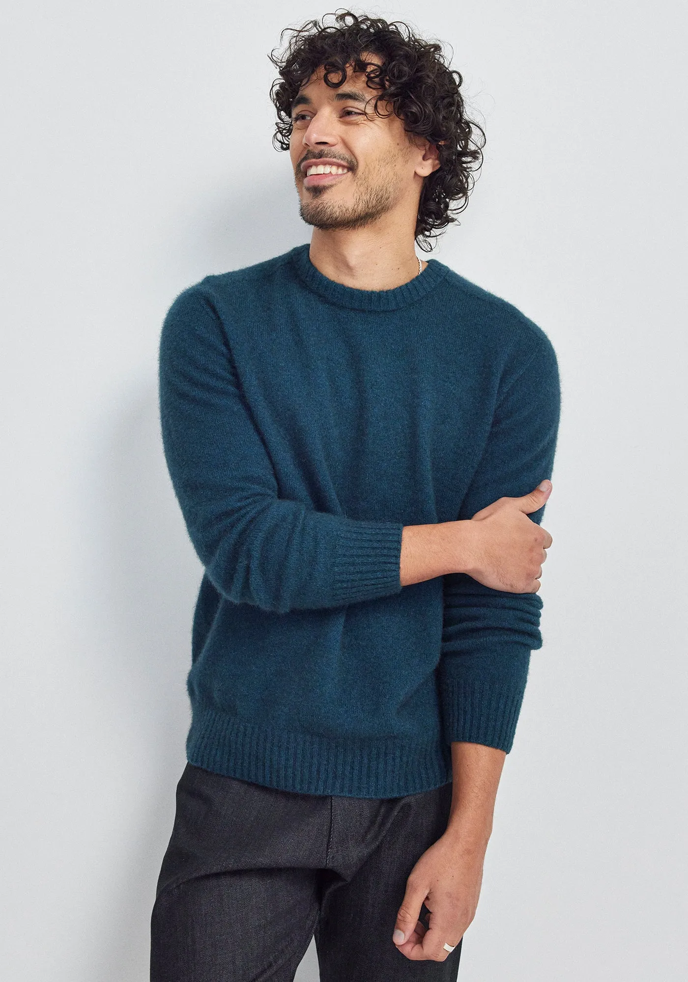 Everyday Sweater - Deep Teal sold by Untouched World product image thumbnail 3