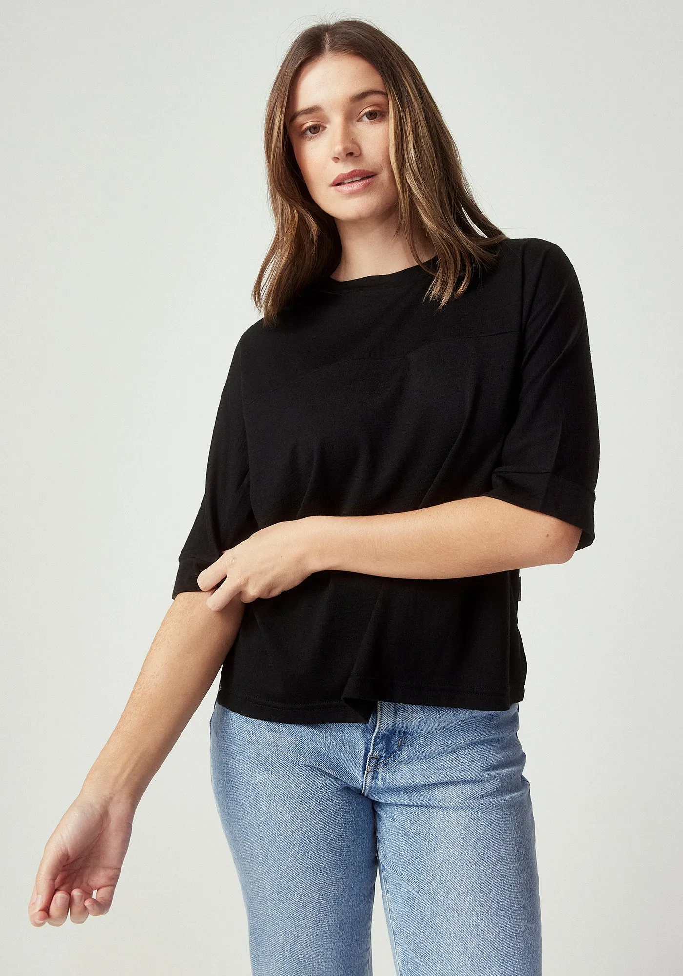 Briar Tee - Black sold by Untouched World product image thumbnail 5