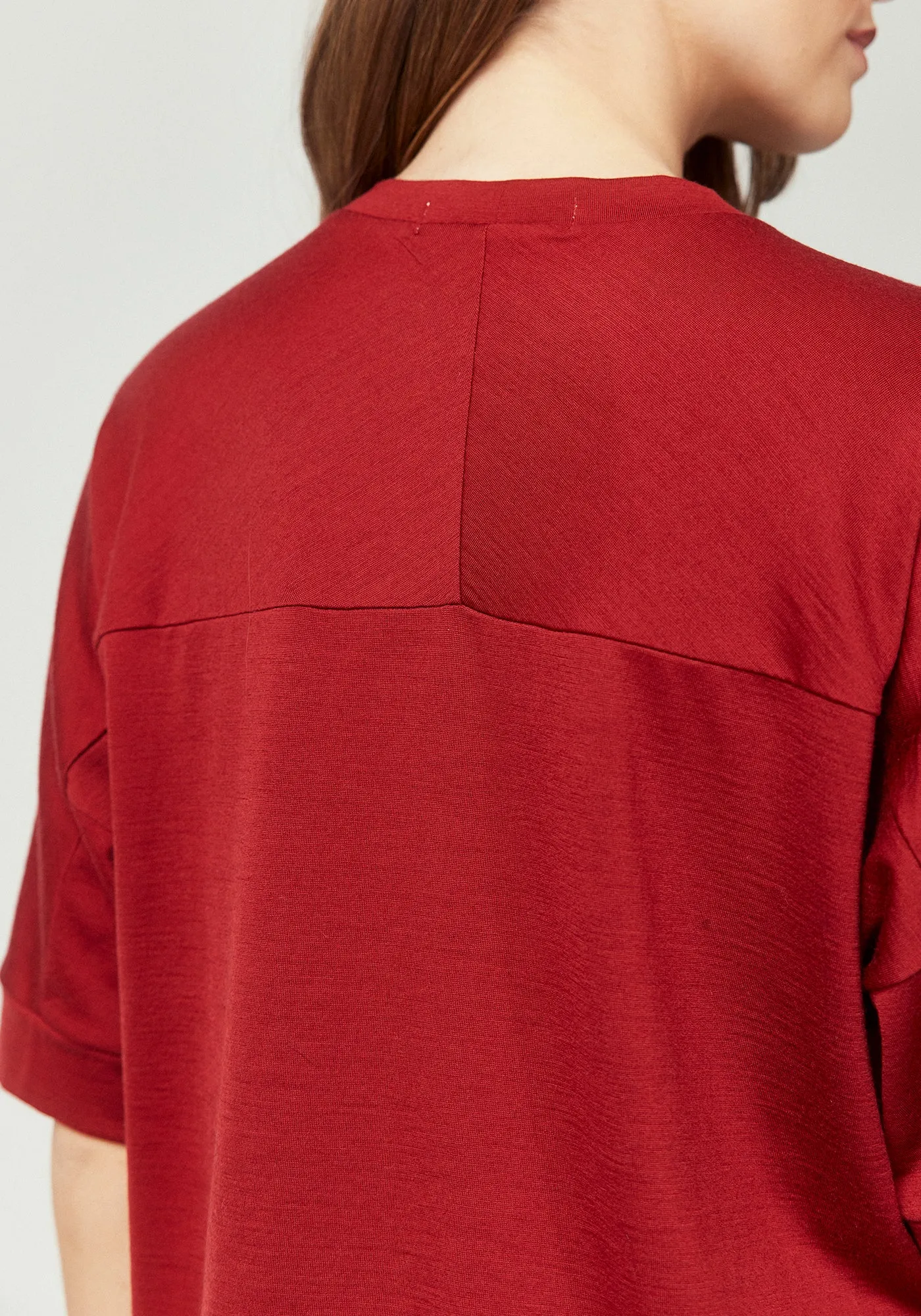 Briar Tee - Bordeaux sold by Untouched World product image thumbnail 5